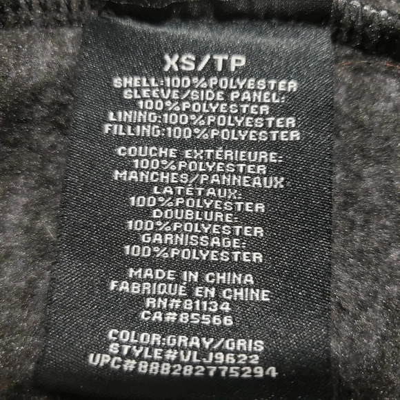 Swiss Tech Womans Gray  XS Athletic Full-Zip Jacket. - Picture 6 of 6